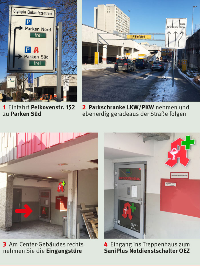 SaniPlus Apotheke im OEZ